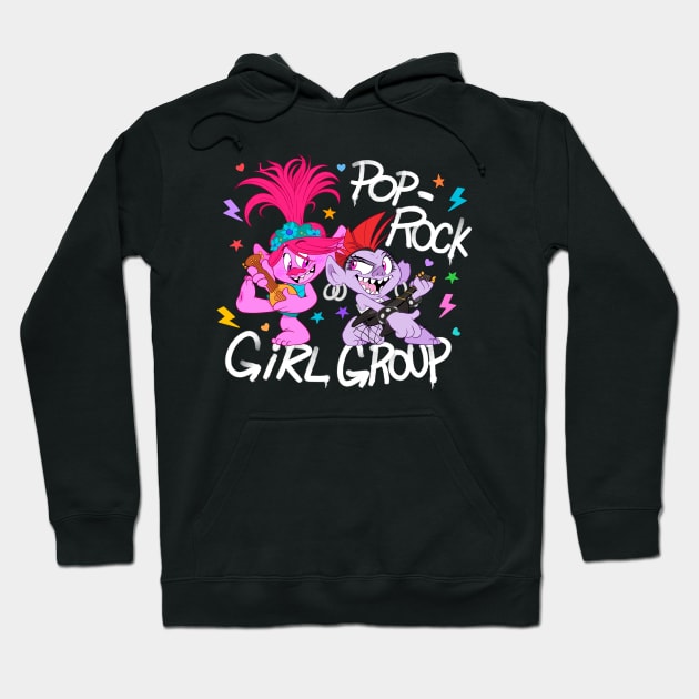 Pop-Rock Girl Group Hoodie by jzanderk